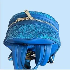 Loungefly Disney Beauty and the Beast Snow Globe Sequin Mini Backpack ?RARE? Loungefly | Bags | Loungefly Disney Beautyand The Beast Snow  main image 3
